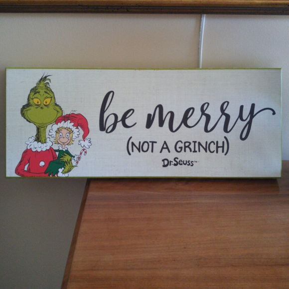 Hobby Lobby Holiday Grinch Wall Decor Poshmark